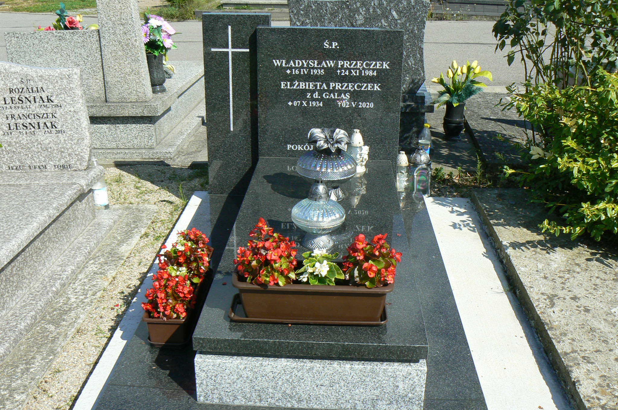 Grób Elżbieta Przęczek