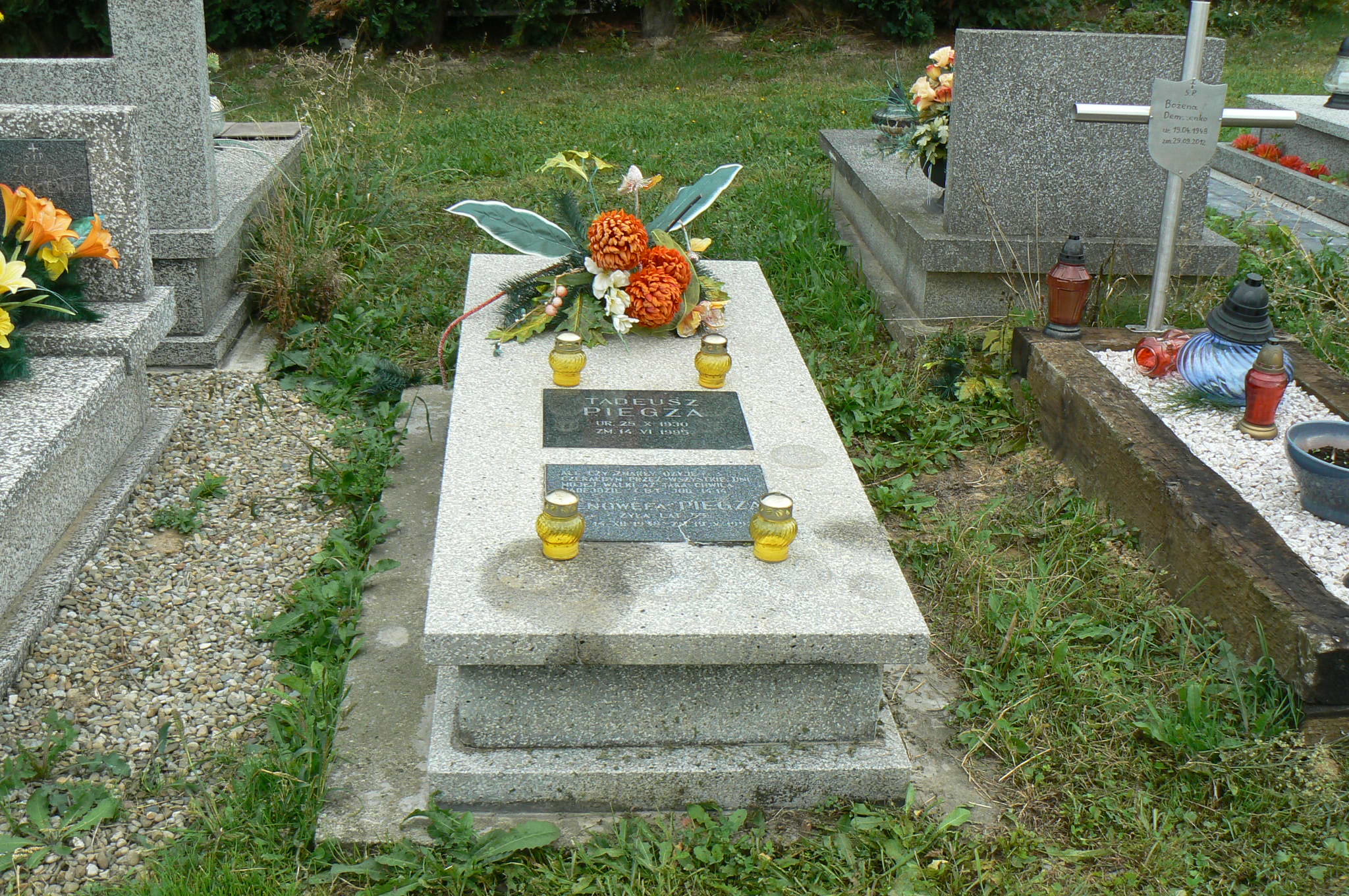 Grób Genowefa Piegza