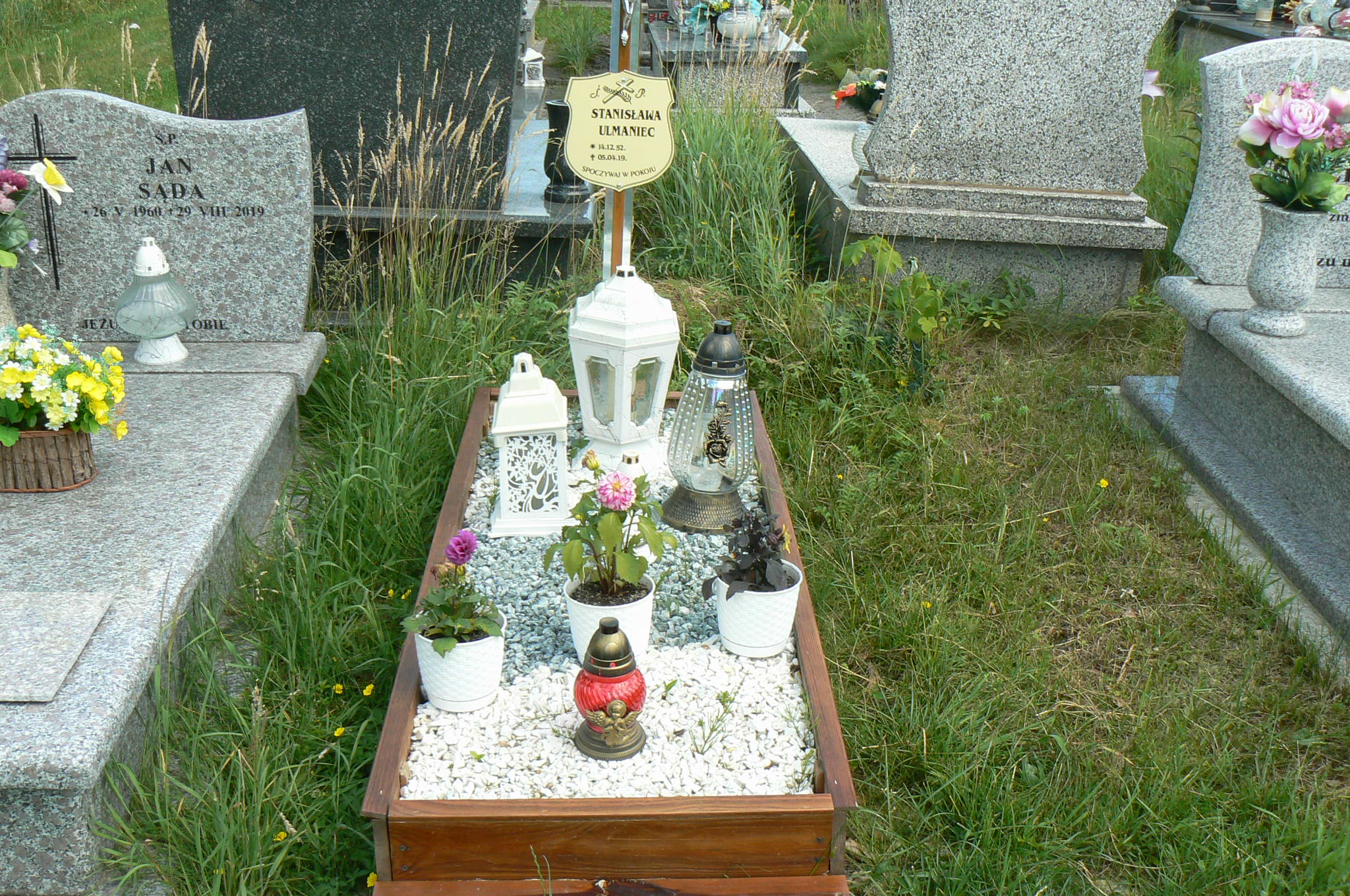 Grób Stanisława Ulmaniec