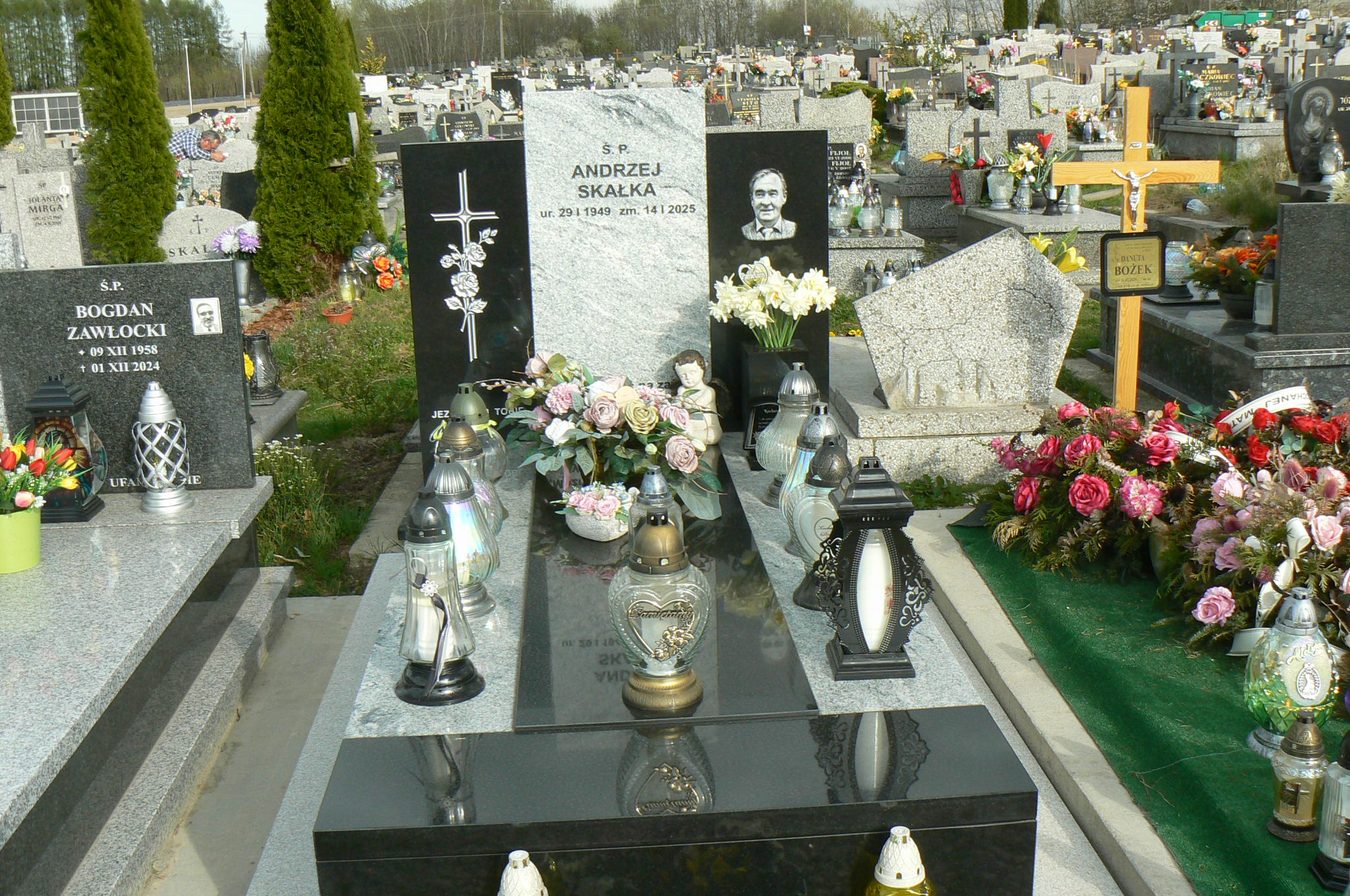 Grób Andrzej Skałka