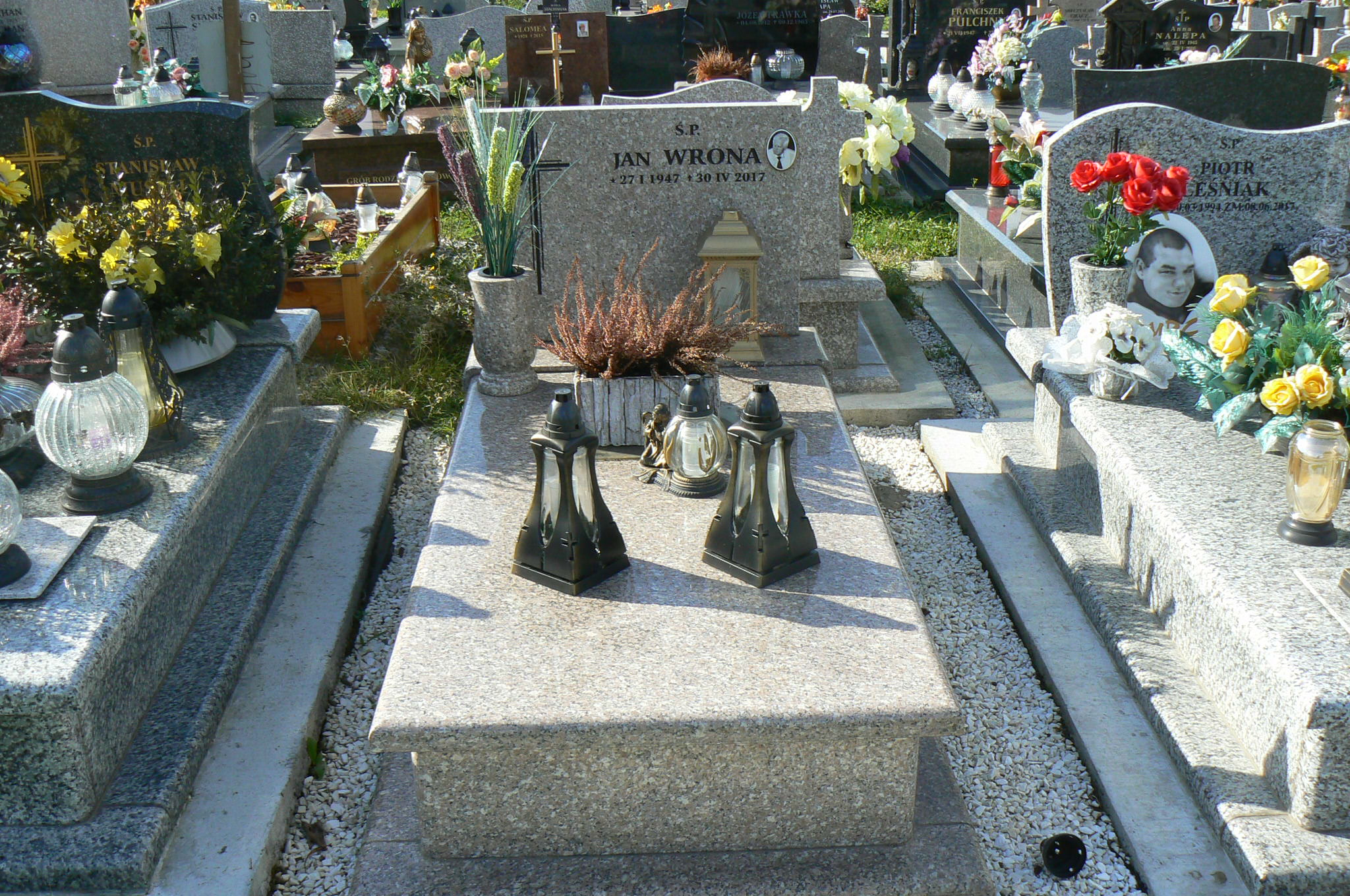 Jan Wrona 1947 Myślenice - Grobonet - Wyszukiwarka osób pochowanych