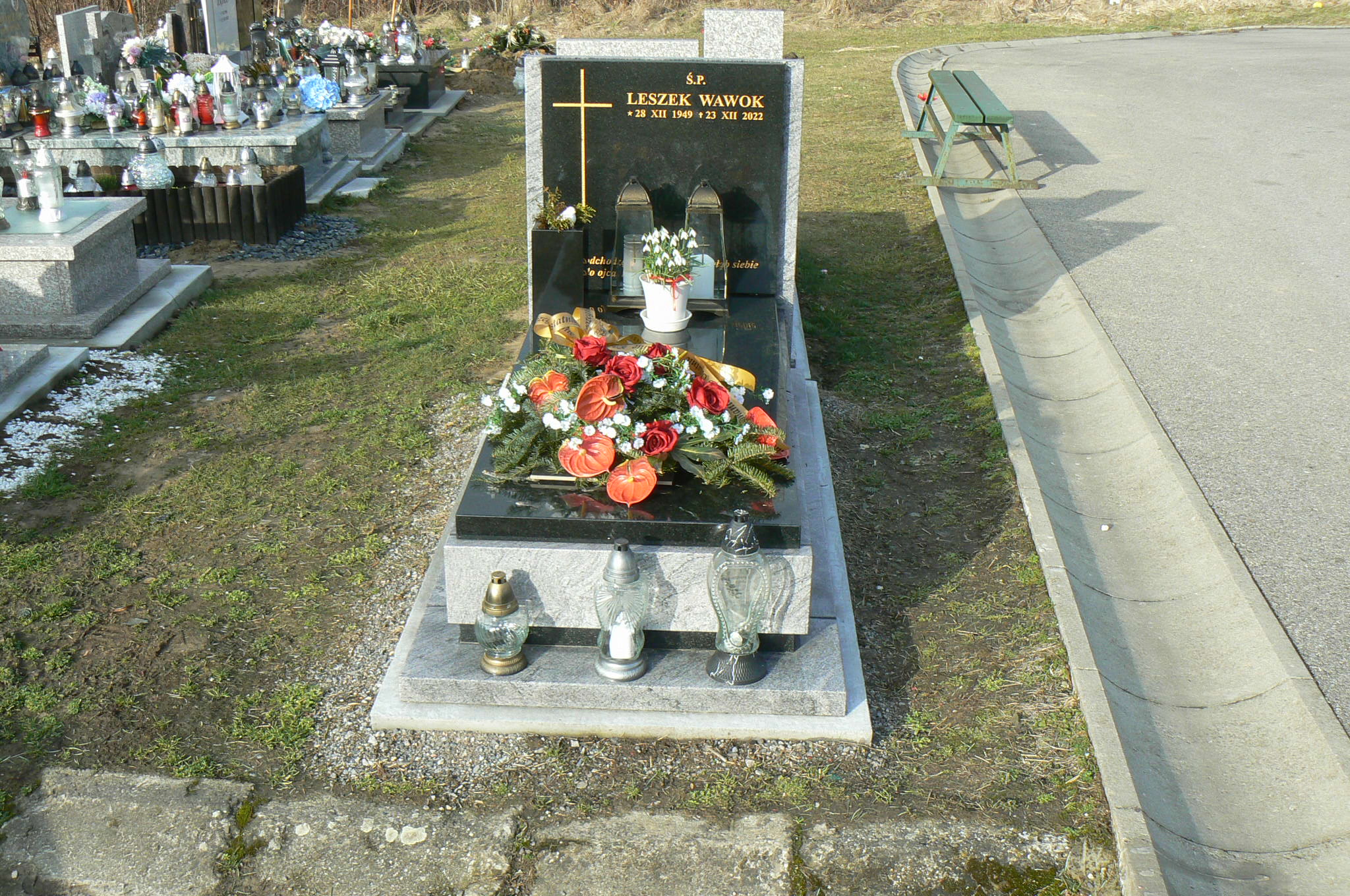 Leszek Wawok 1949 Myślenice - Grobonet - Wyszukiwarka osób pochowanych