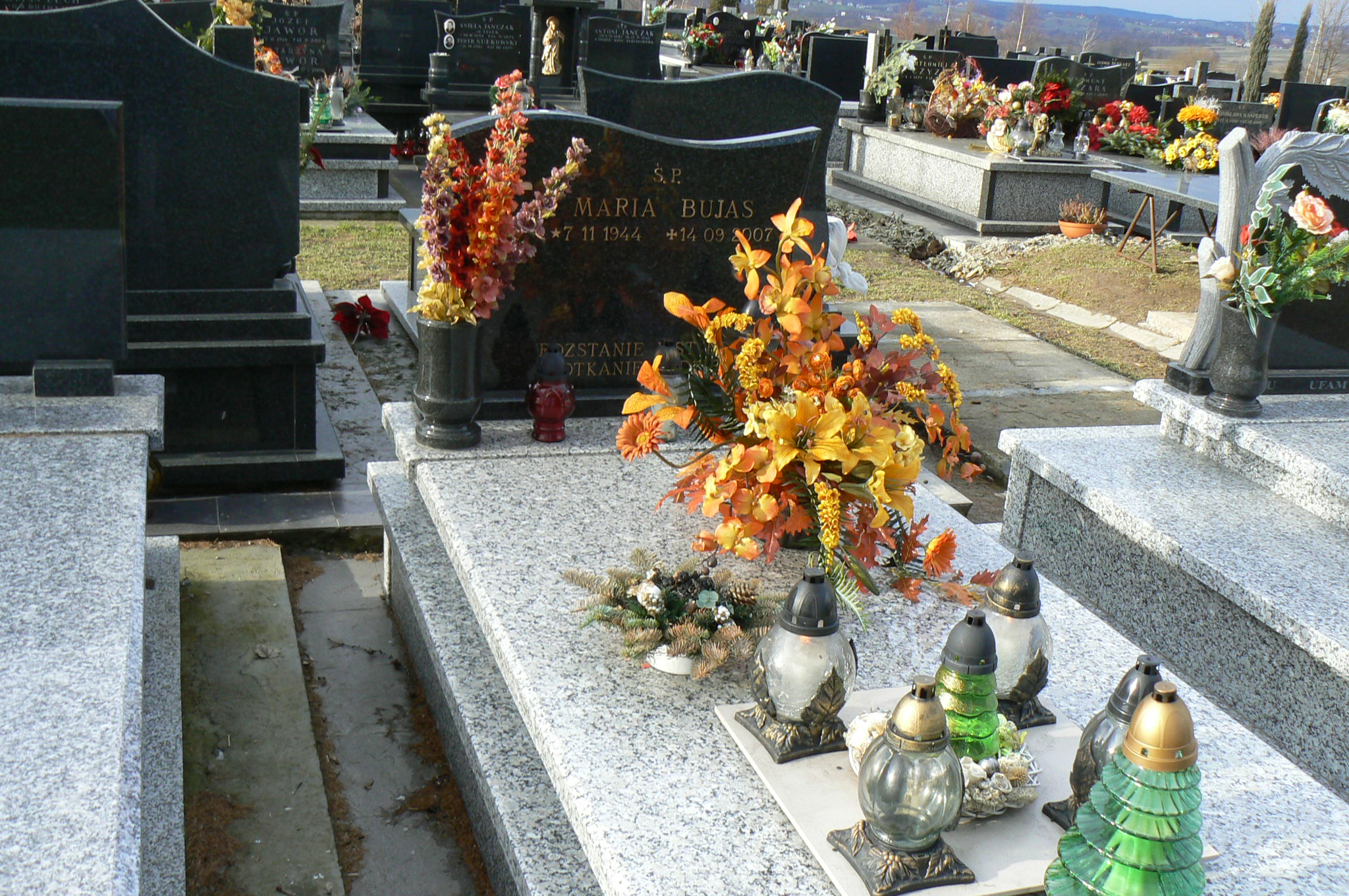 Maria Bujas 1944 Myślenice - Grobonet - Wyszukiwarka osób pochowanych