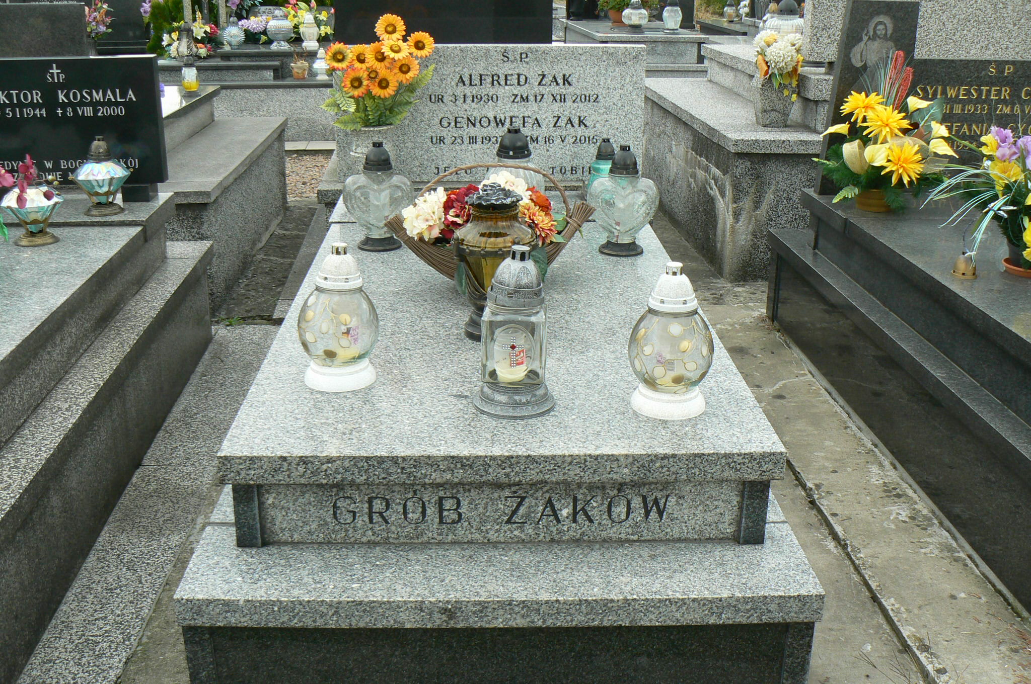 Alfred Żak 1930 Myślenice - Grobonet - Wyszukiwarka osób pochowanych