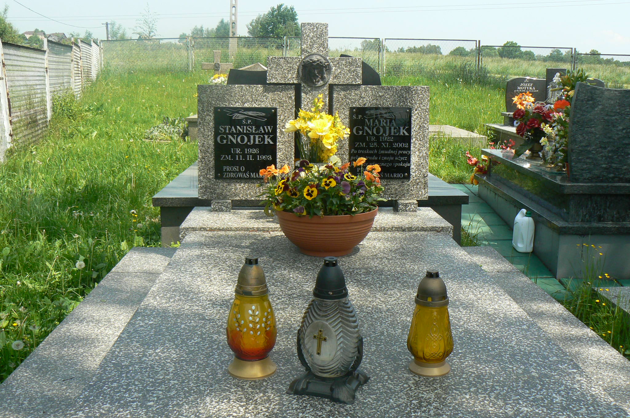 Grób Maria Gnojek