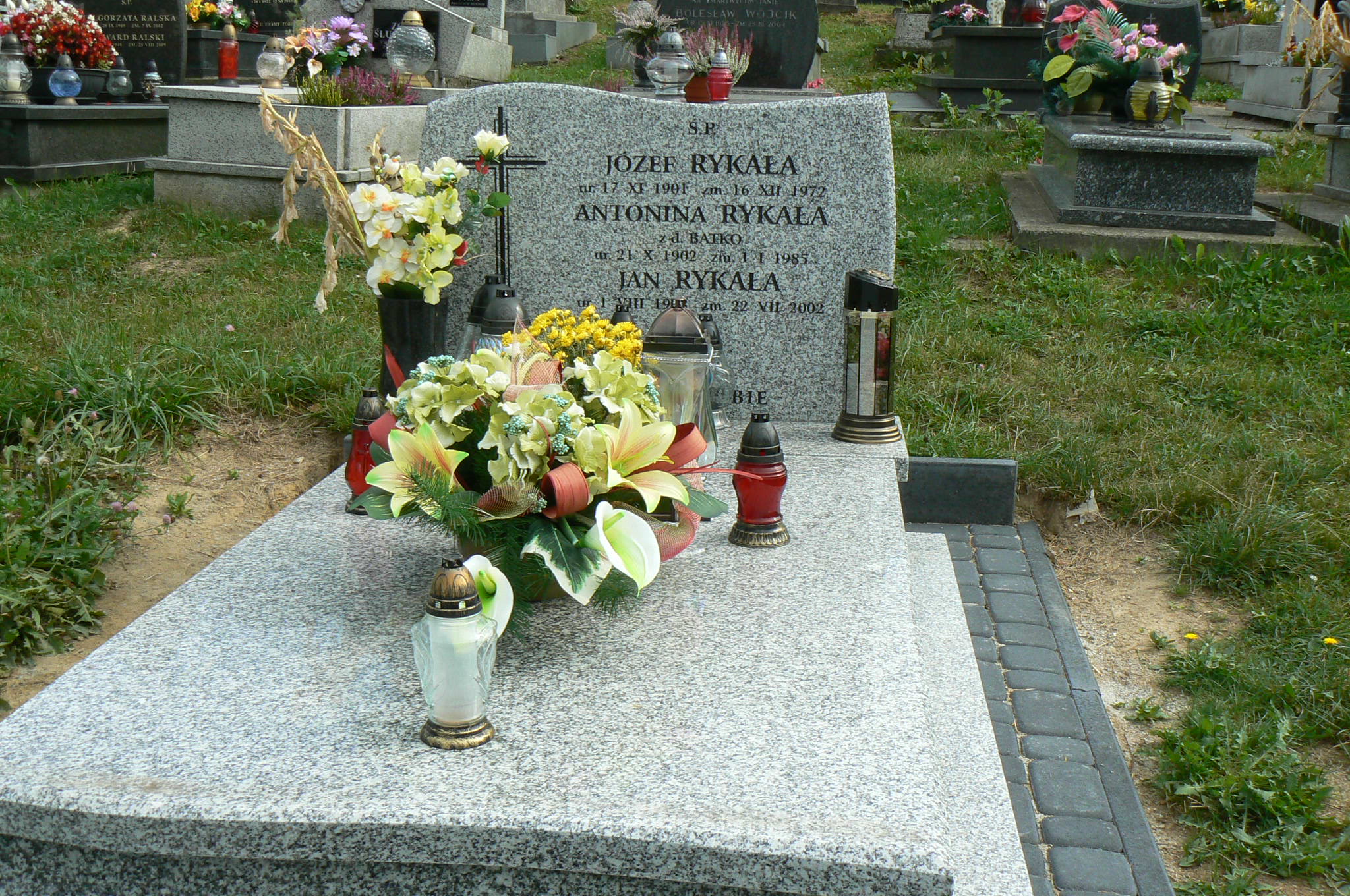 Grób Jan Rykała
