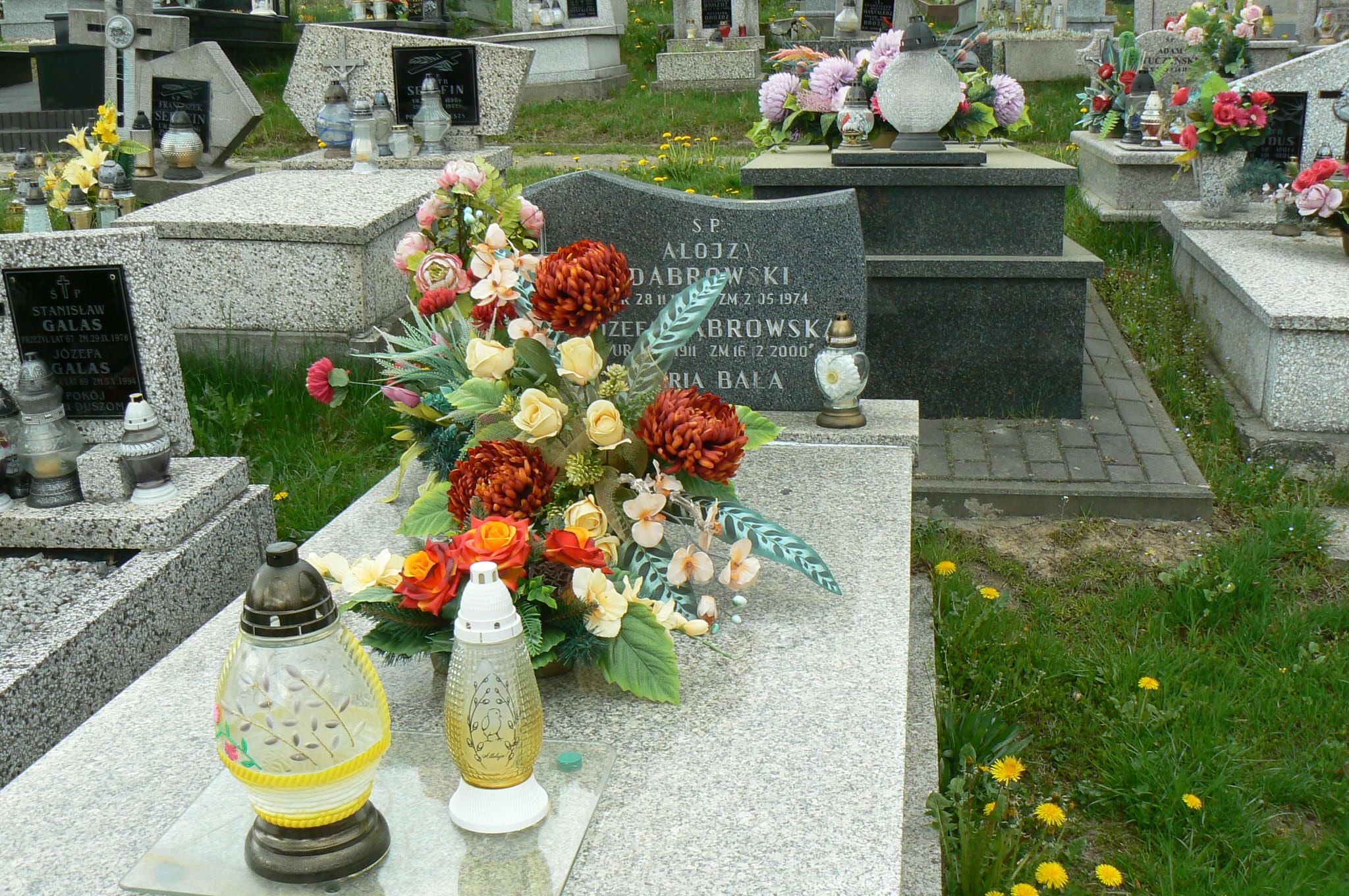 Józefa Dąbrowska 1911 Myślenice - Grobonet - Wyszukiwarka osób pochowanych