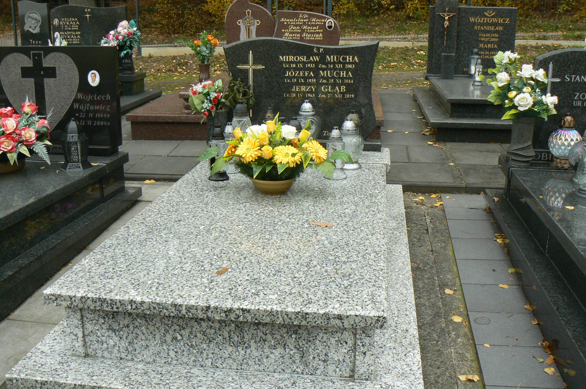 Grób Mirosław Mucha