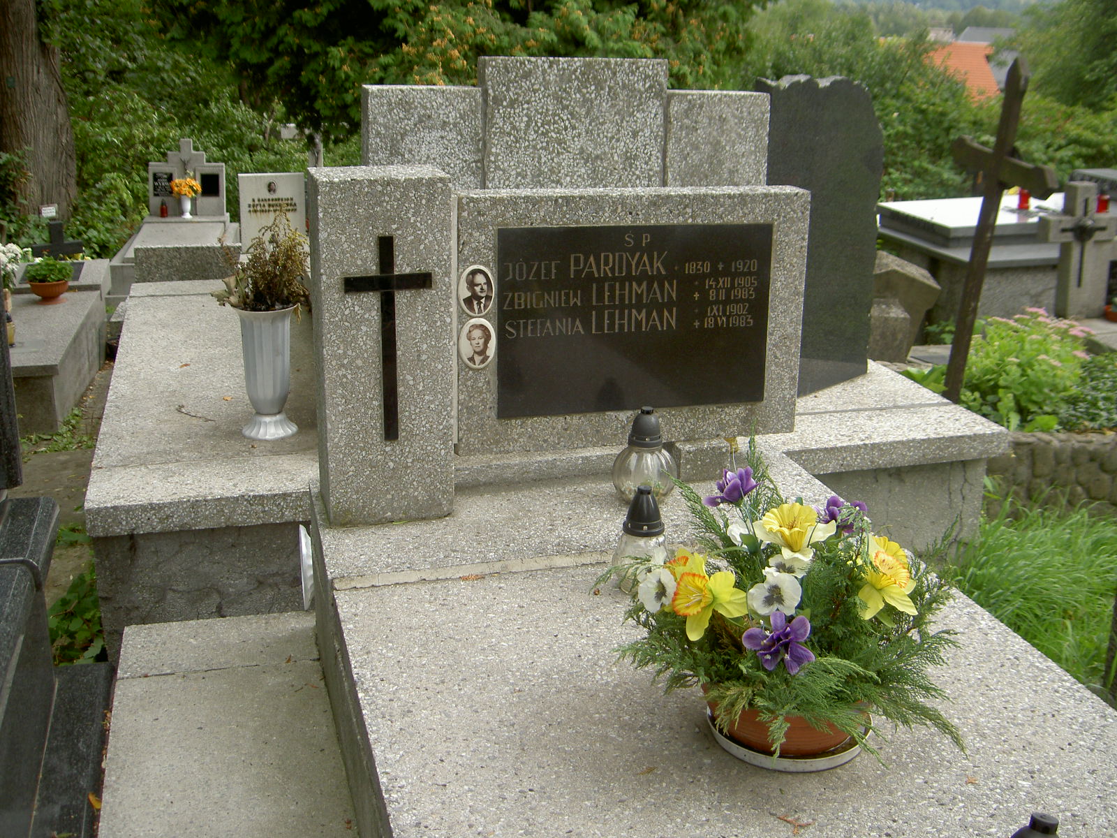 Grób Zbigniew Lehman