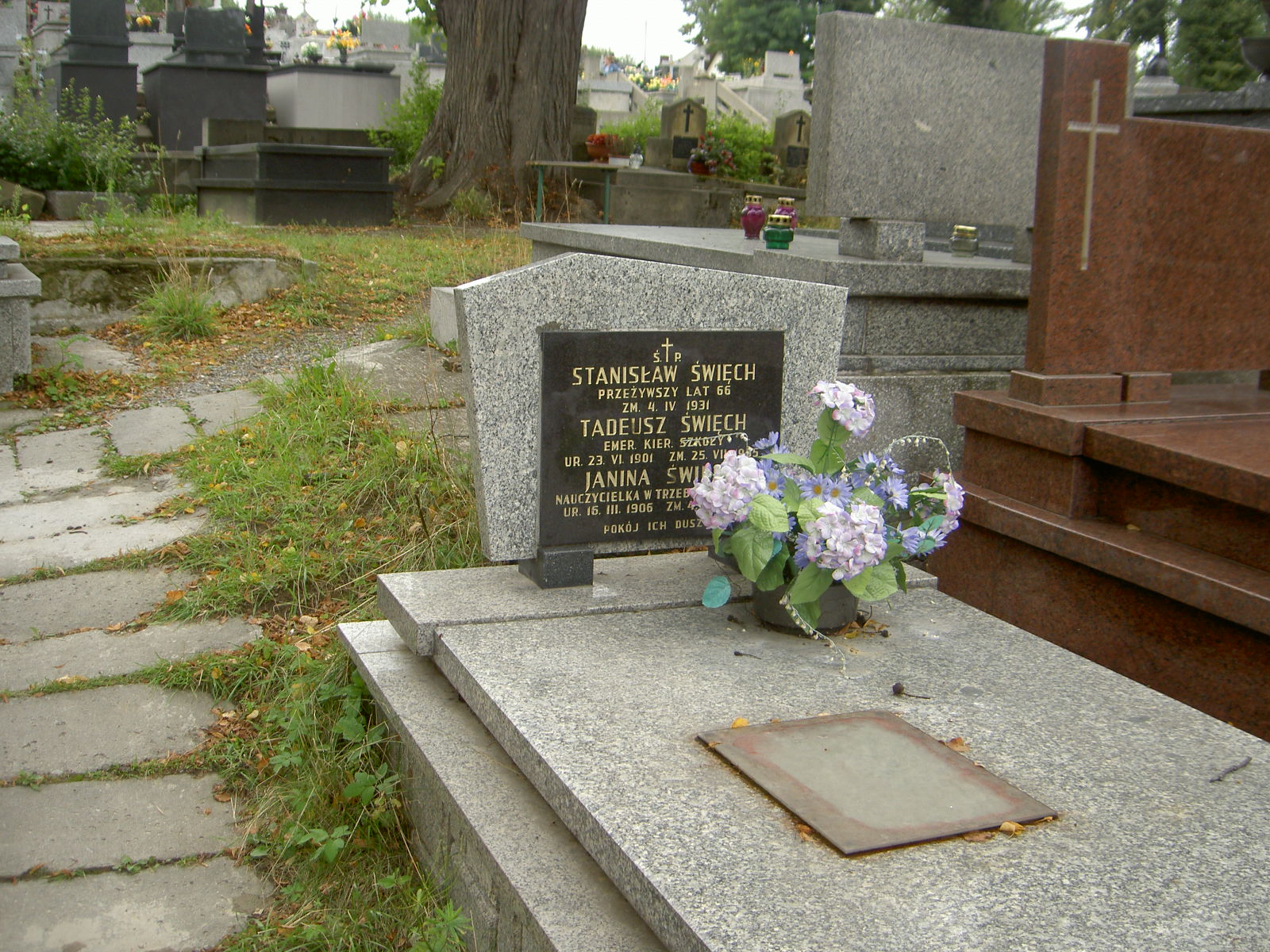 Grób Janina Święch