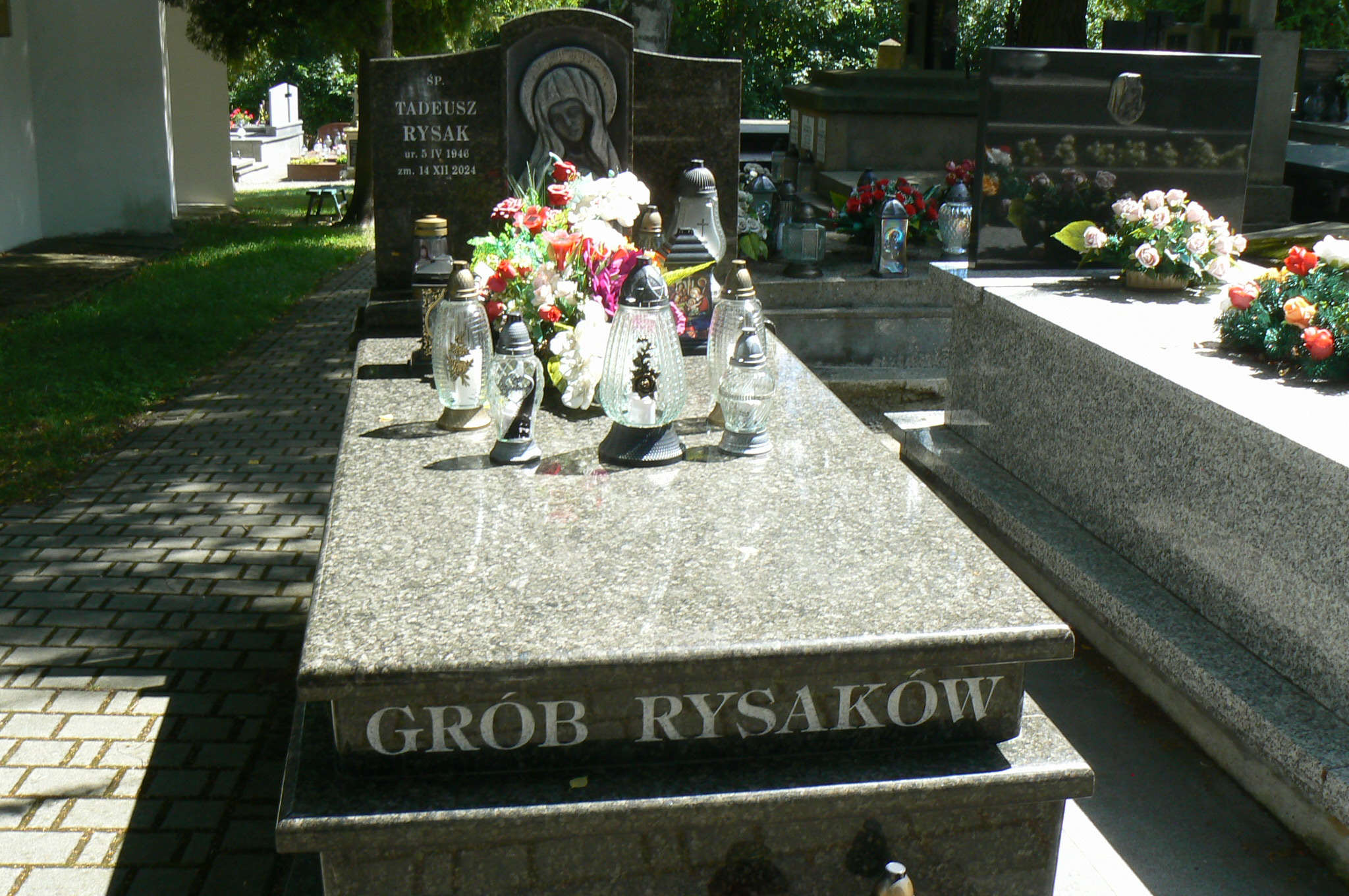 Grób Tadeusz Rysak