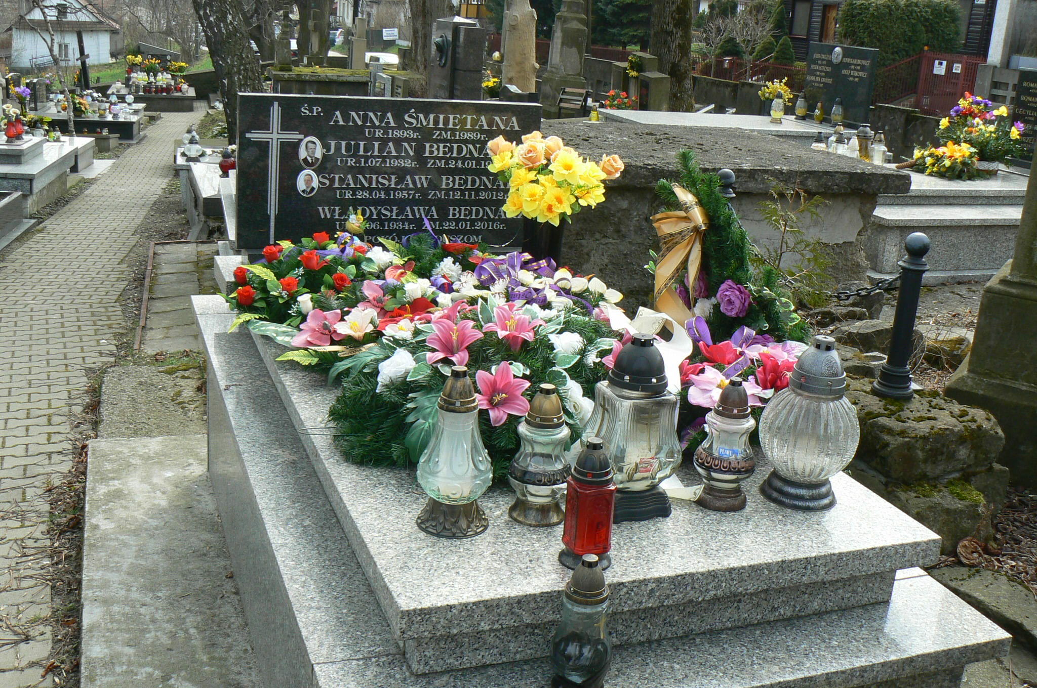 Anna Śmietana 1893 Myślenice - Grobonet - Wyszukiwarka osób pochowanych