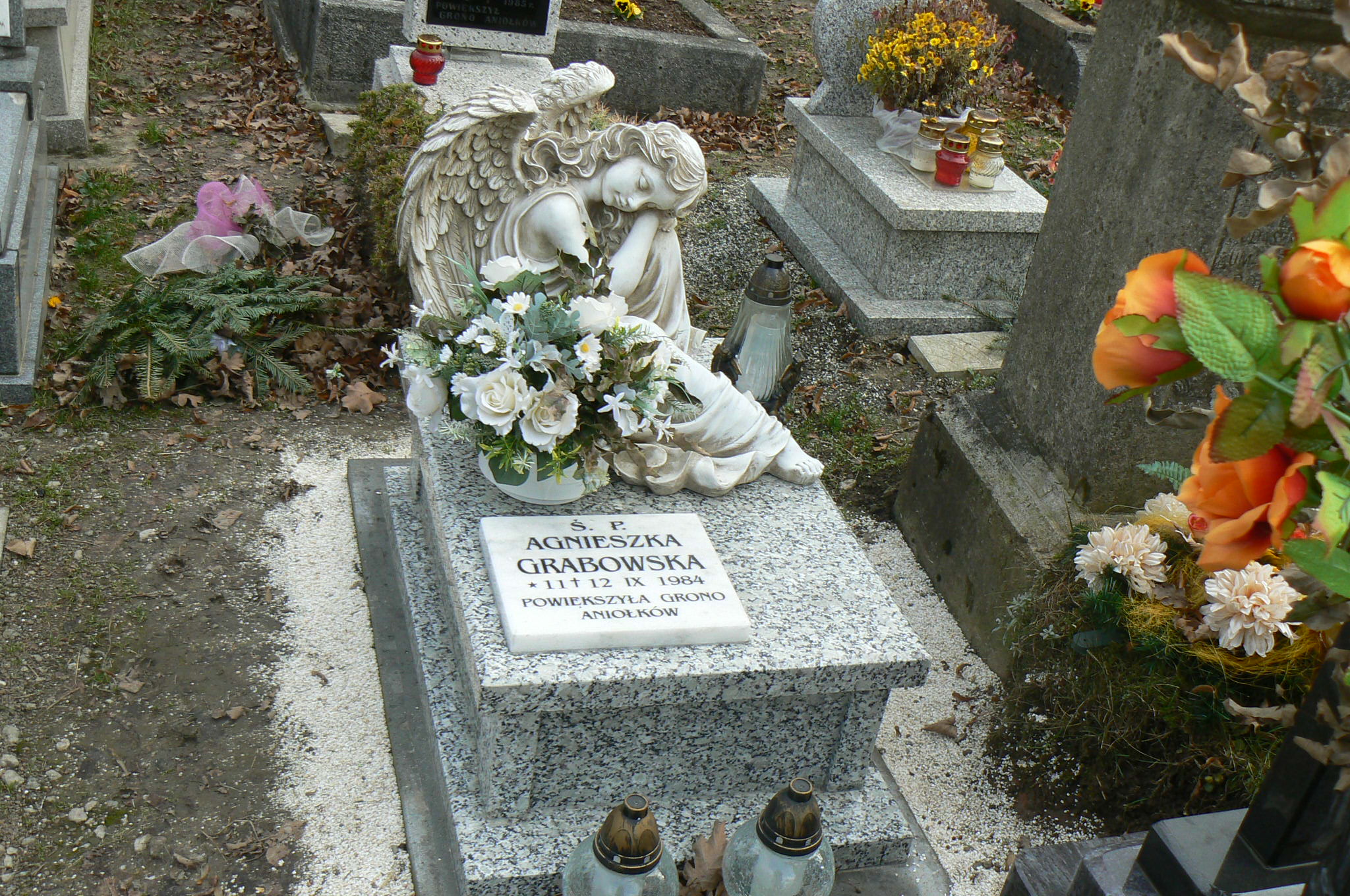 Agnieszka Grabowska 1984 Myślenice - Grobonet - Wyszukiwarka osób pochowanych