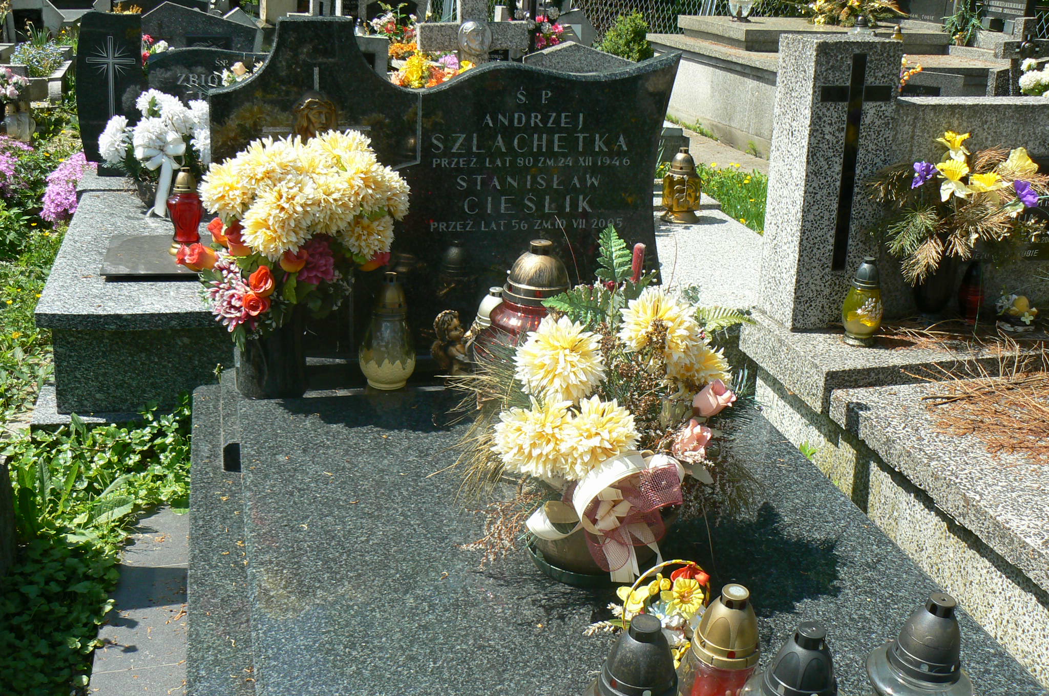 Andrzej Szlachetka 1866 Myślenice - Grobonet - Wyszukiwarka osób pochowanych