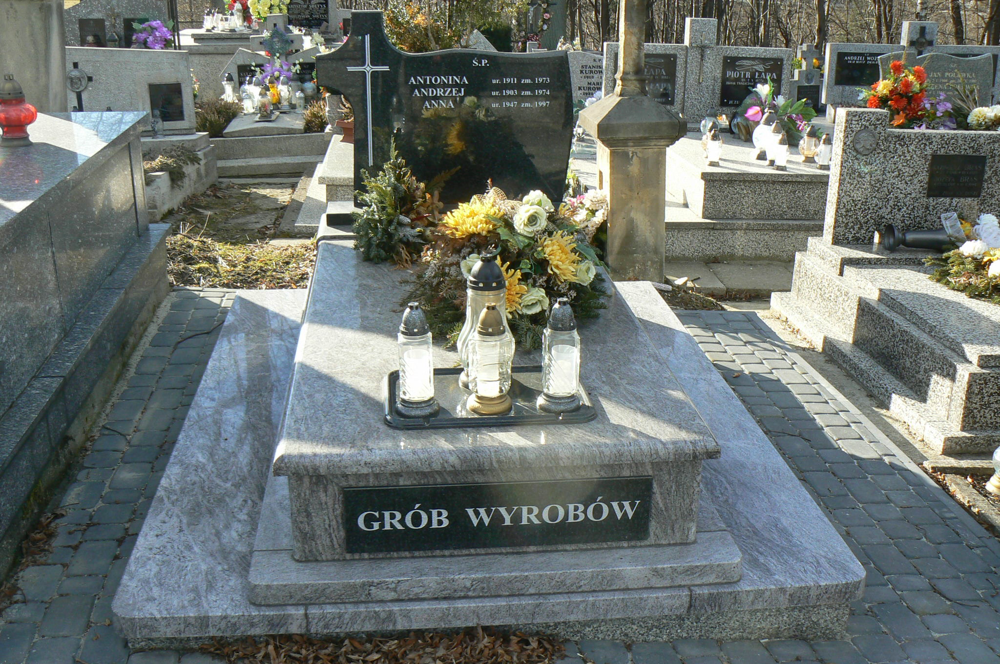 Andrzej Wyroba 1903 Myślenice - Grobonet - Wyszukiwarka osób pochowanych