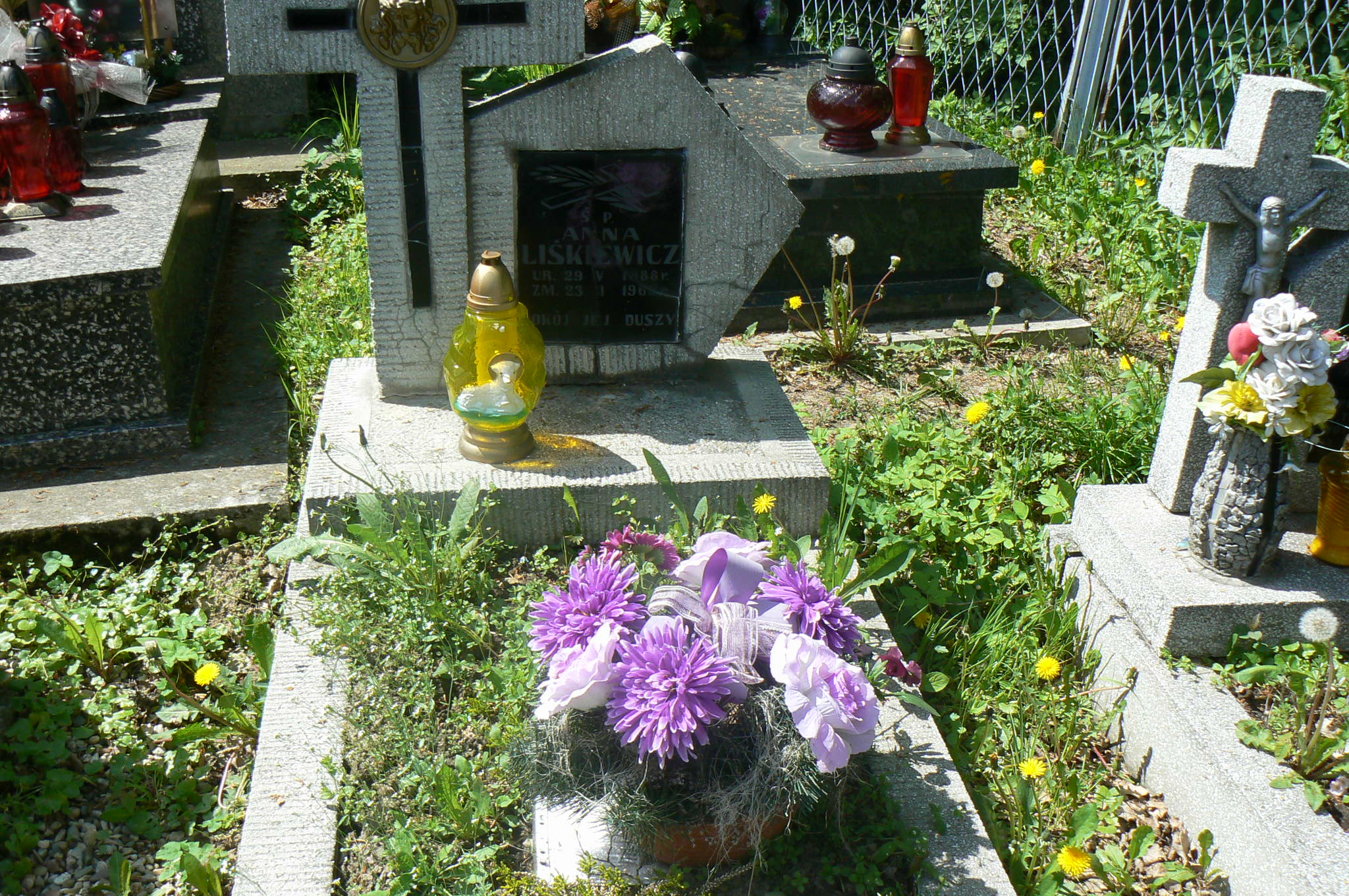 Anna Liśkiewicz 1888 Myślenice - Grobonet - Wyszukiwarka osób pochowanych