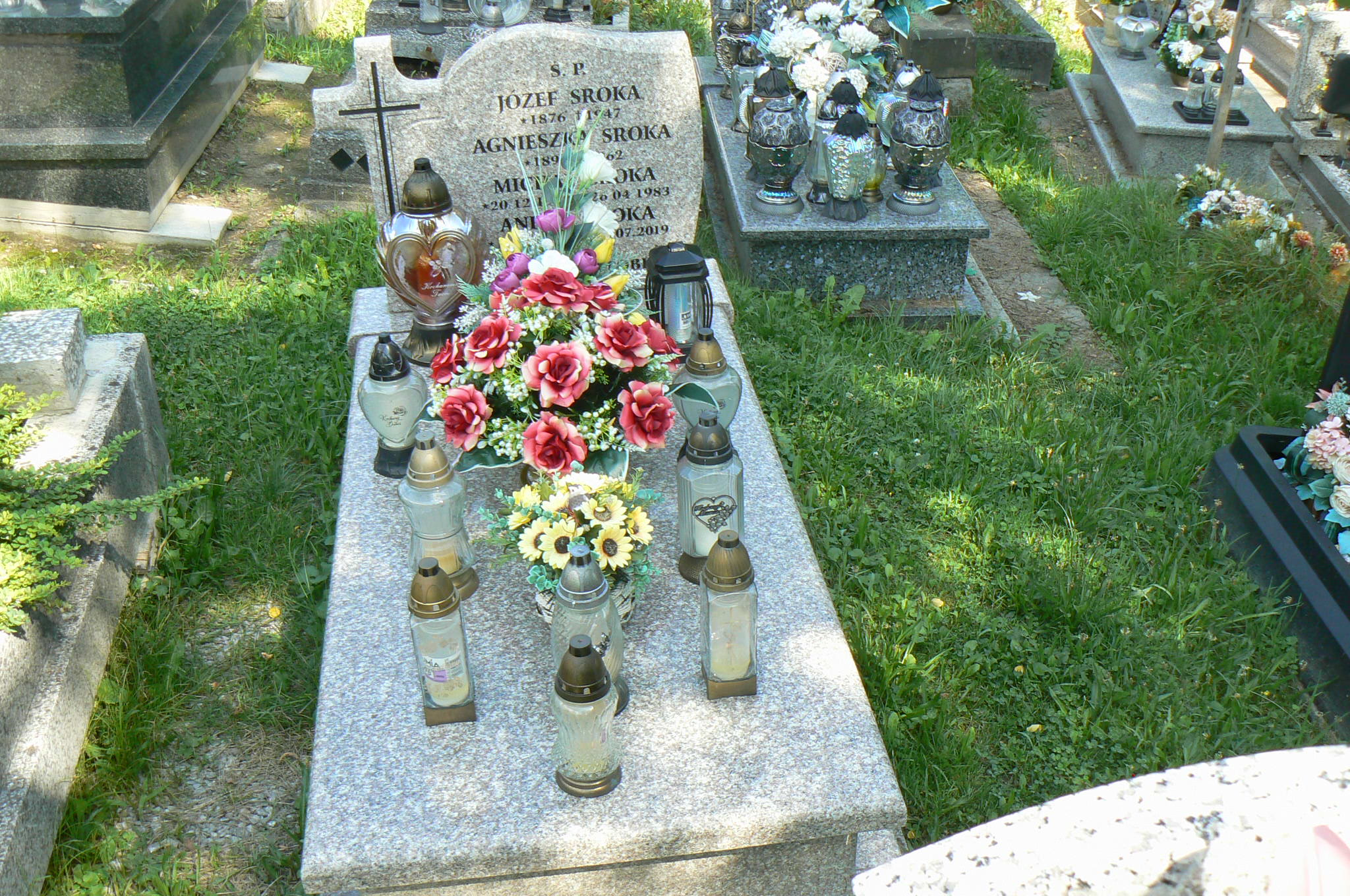 Grób Michał Sroka