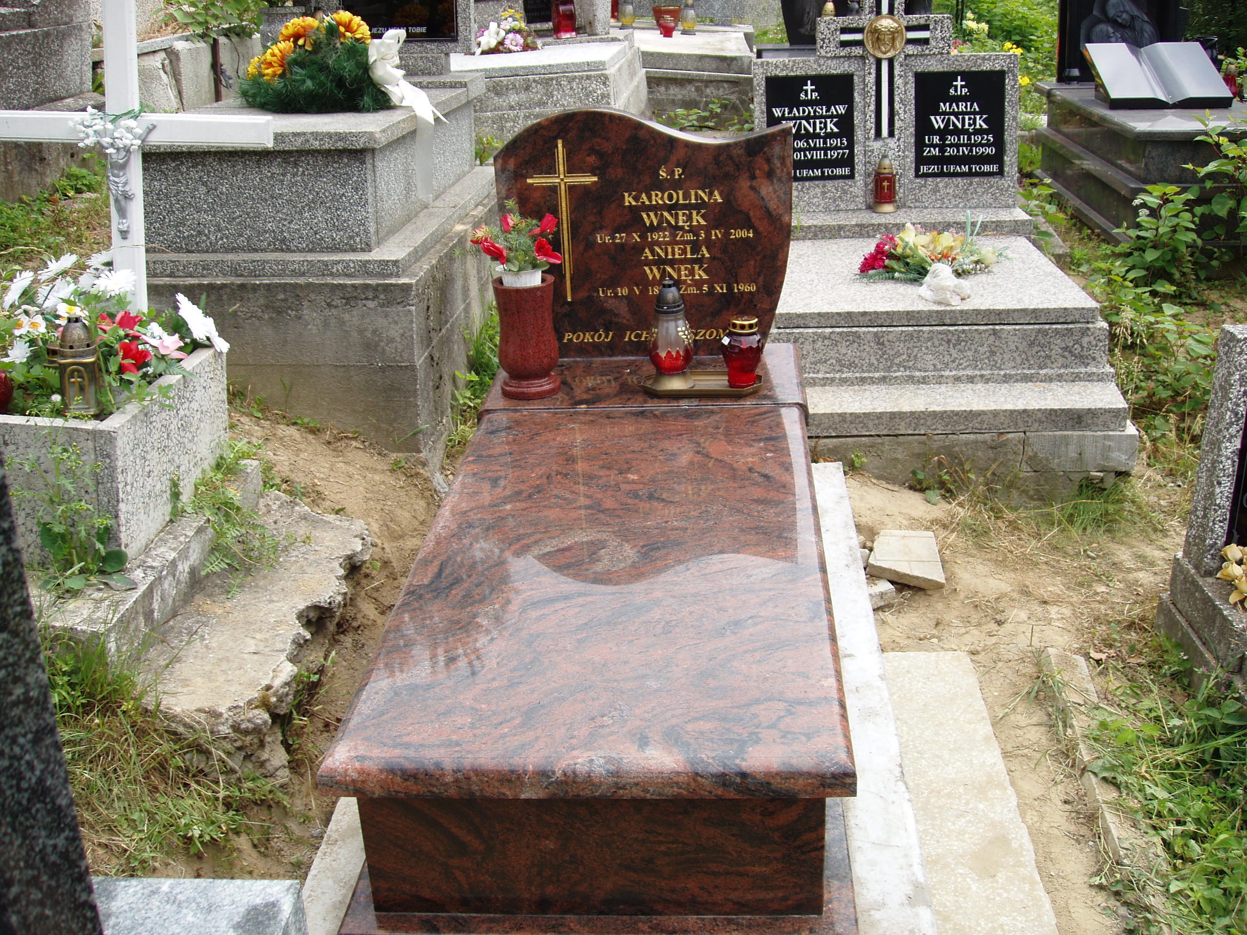 Karolina Wnęk 1922 Myślenice - Grobonet - Wyszukiwarka osób pochowanych