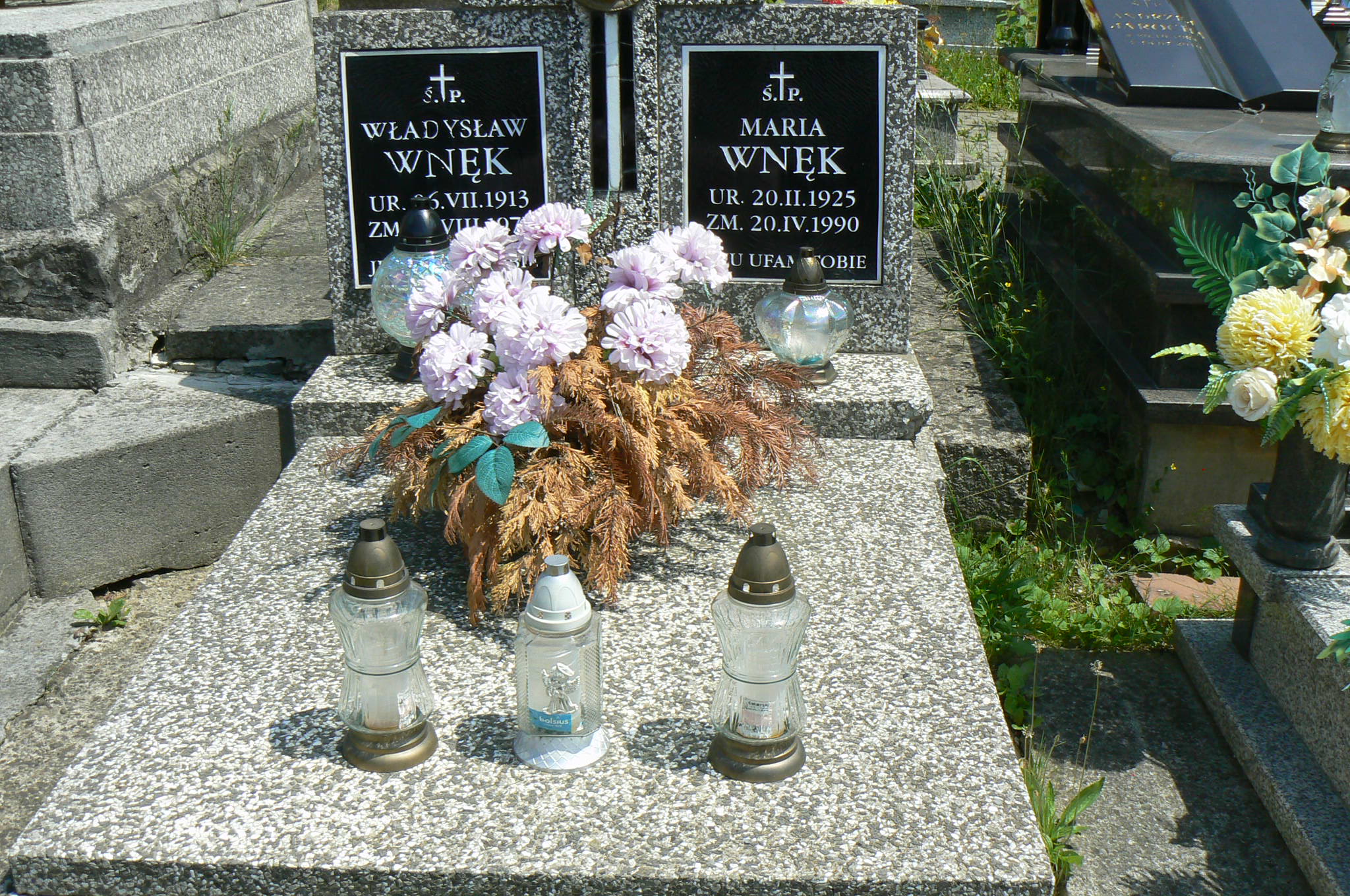 Grób Władysław Wnęk