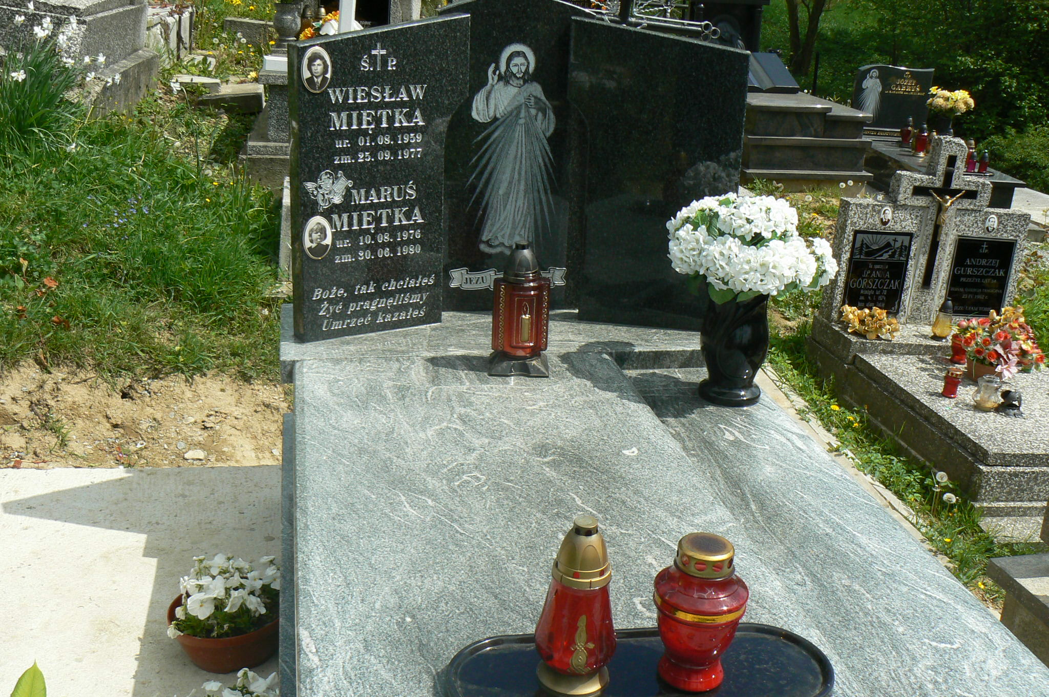 Grób Wiesław Miętka